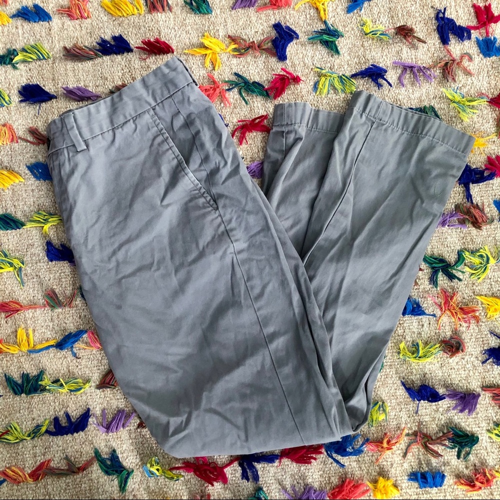 Banana Republic - aiden fit gray slacks